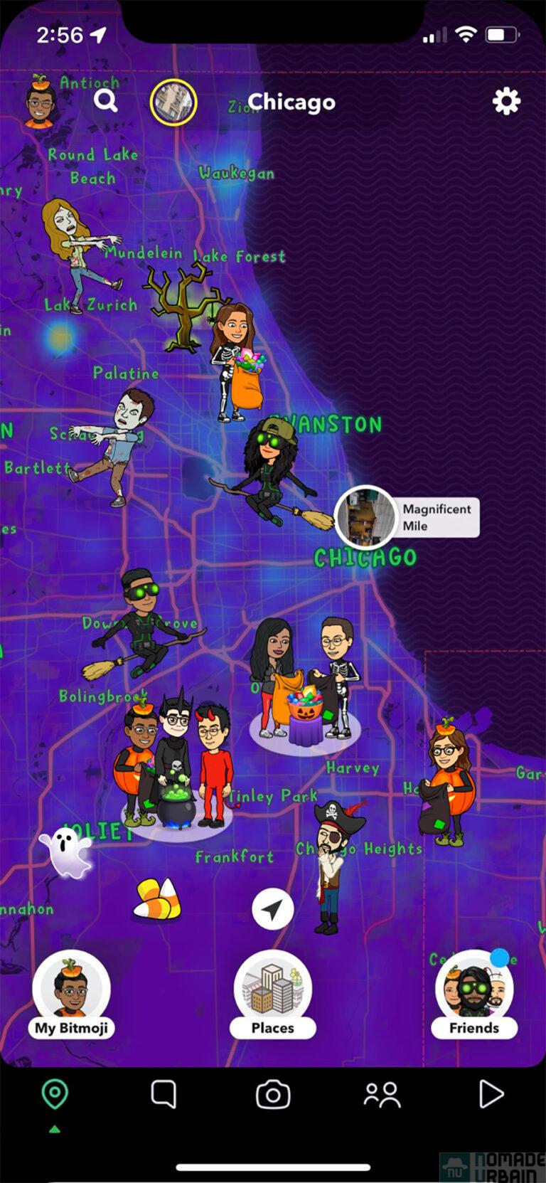 Snapchat Halloween la réalité augmentée au service du frisson