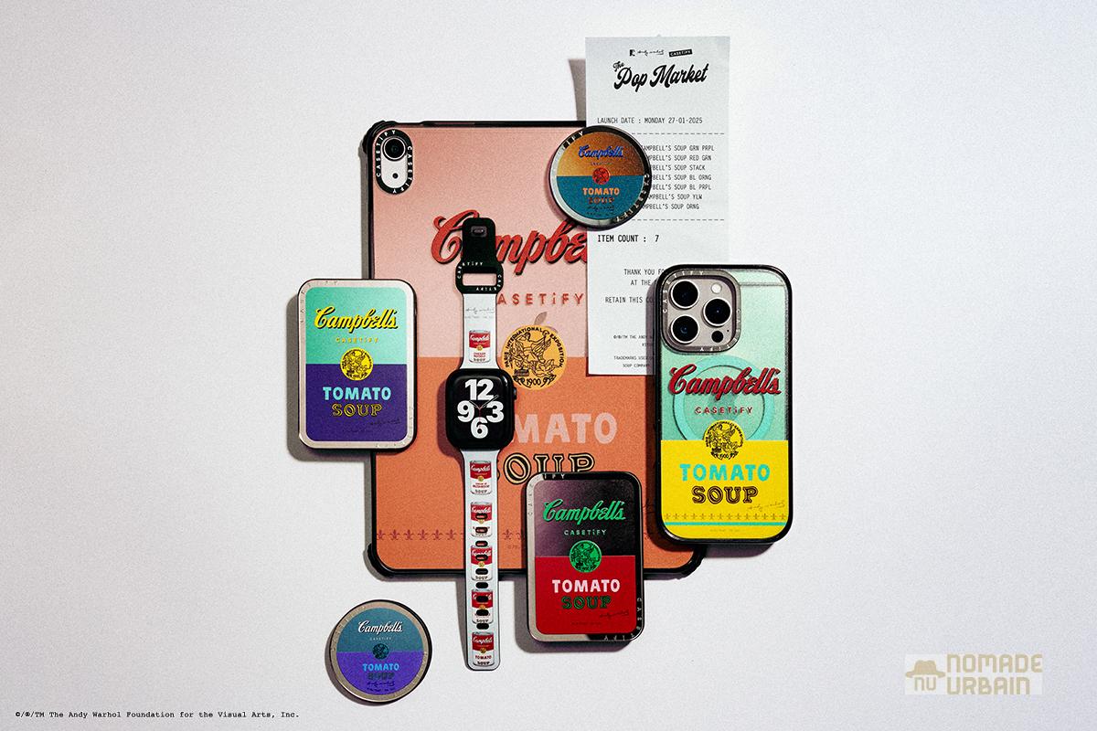 CASETiFY x Andy Warhol : L’art de Warhol habille l'univers Apple !