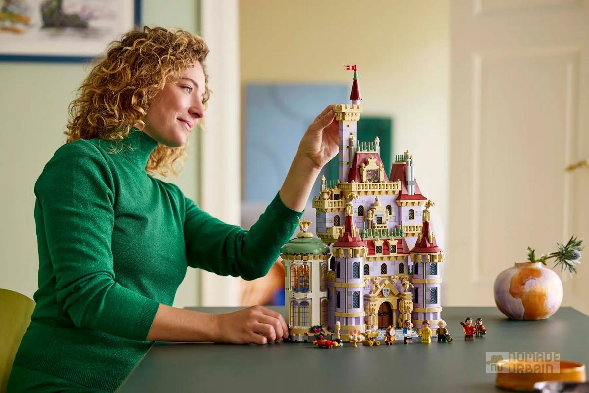 Lego Château de la Belle et la Bête : un palais enchanté à construire brique par brique